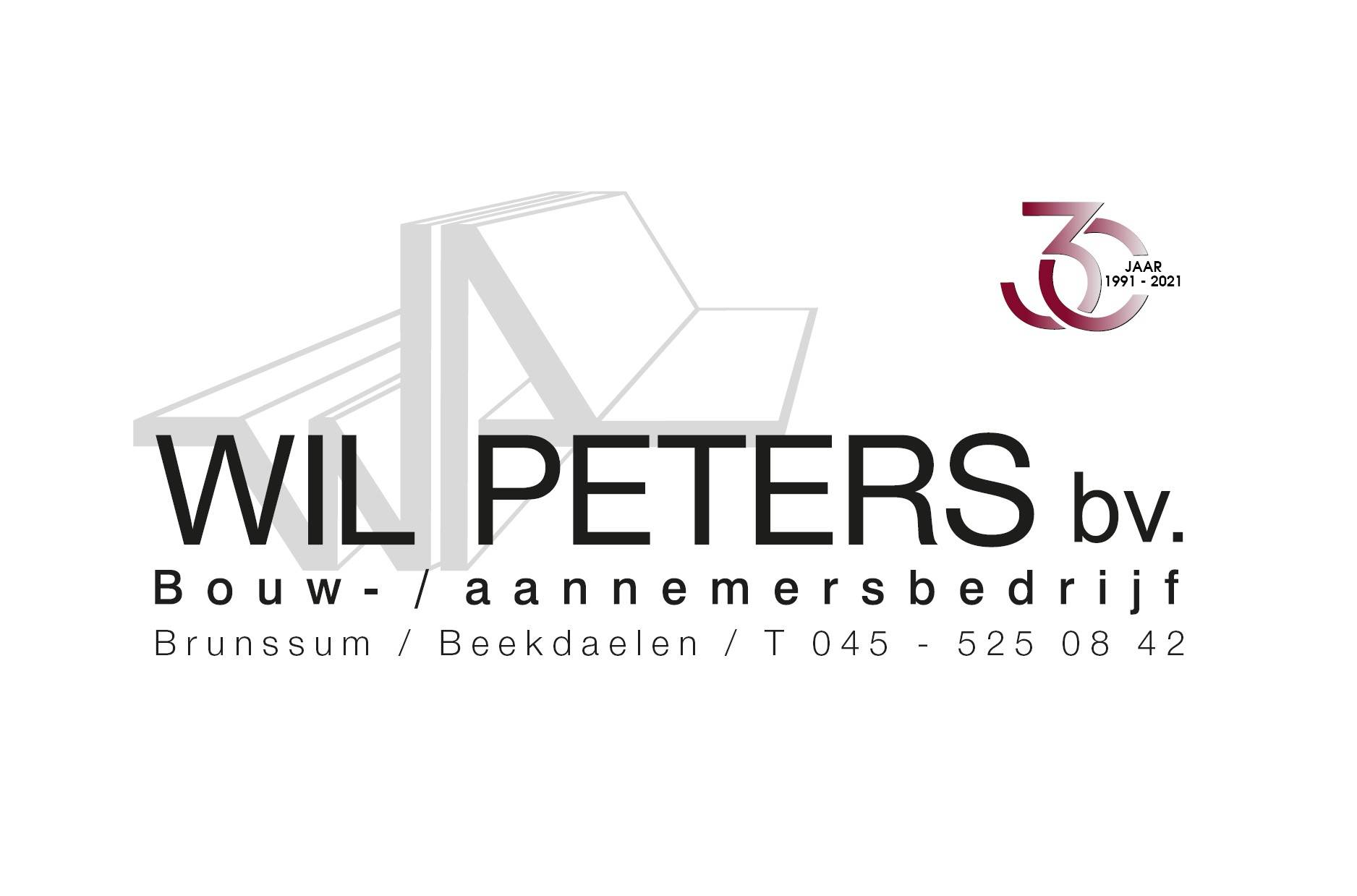 Bouw- en Aannemersbedrijf Wil Peters B.V. Logo