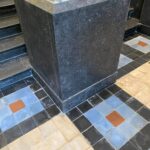 Restauratie entree Barlaeus Gymnasium Amsterdam Afbeelding 1