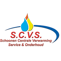 S. C.V.S. (Schoonen Centrale Verwarming Service) Logo