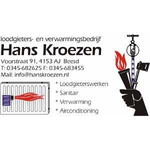Loodgieters- en verwarmingsbedrijf Hans Kroezen Logo