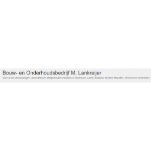 M. Lankreijer Steigerhouten meubels / Bouw- en Onderhoudsbedrijf Logo