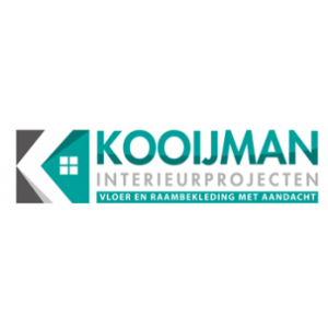 Kooijman interieurprojecten. Vloeren en raamdecoratie. Pvc vloeren van alle merken tegen scherpe prijzen! Logo