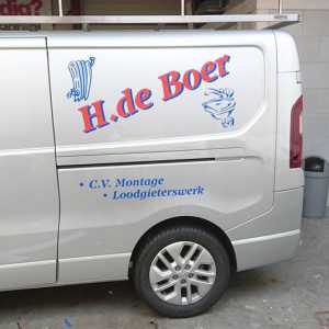 H. de Boer Logo