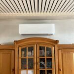 Single split airco van Mitsubishi in een woning Afbeelding 2