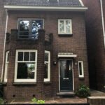 Gevel gezandstraald, op nieuwe gevoegd, geschilderd Afbeelding 1