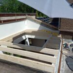 Licht koepel+ plat dak Afbeelding 1