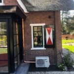 Koperen regenpijp als leidinggoot Afbeelding 1