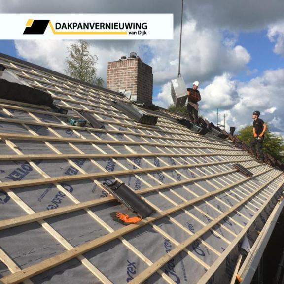 Dakpanvernieuwing van Dijk Logo