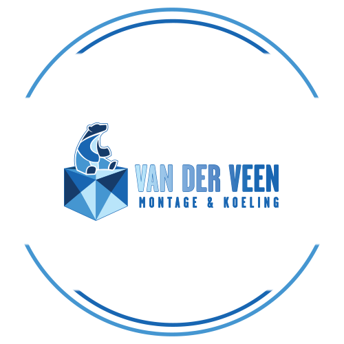 Van der Veen montage & koeling Logo