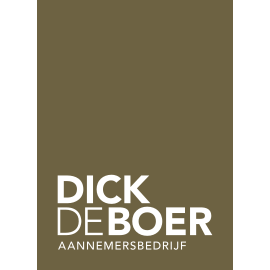 Aannemersbedrijf Dick de Boer B.V. Logo