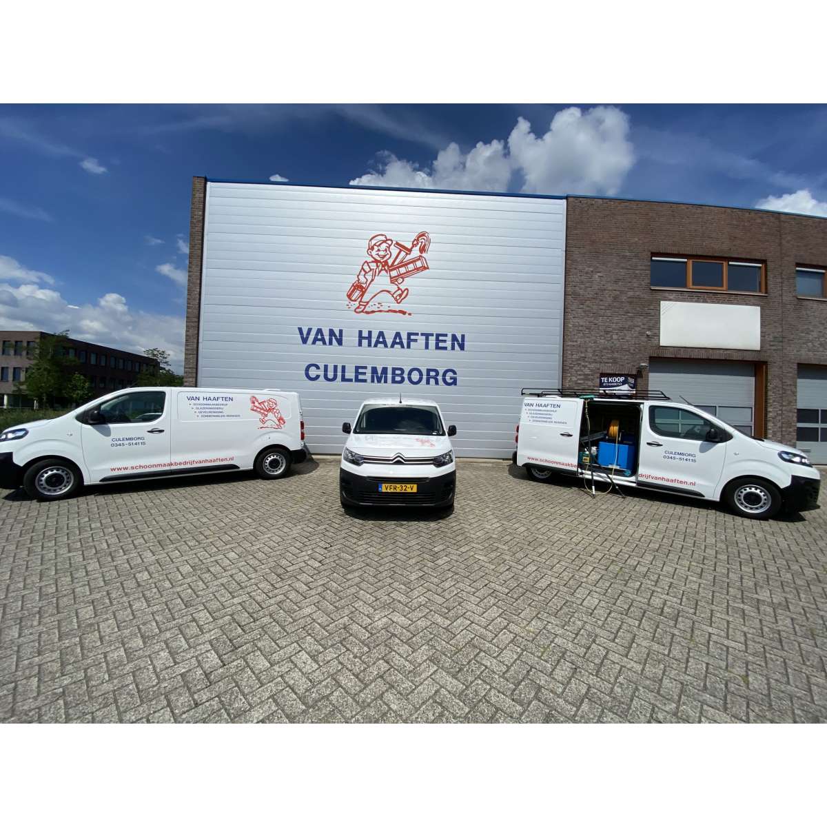 Schoonmaakbedrijf van Haaften Logo