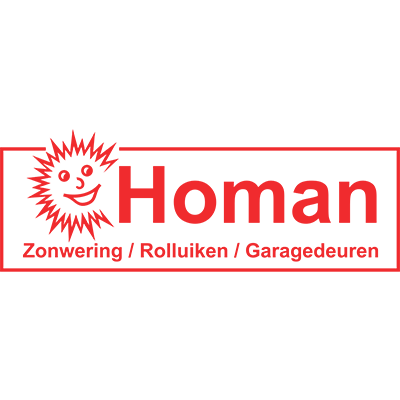 Homan Zonwering/Rolluiken en Garagedeuren Logo