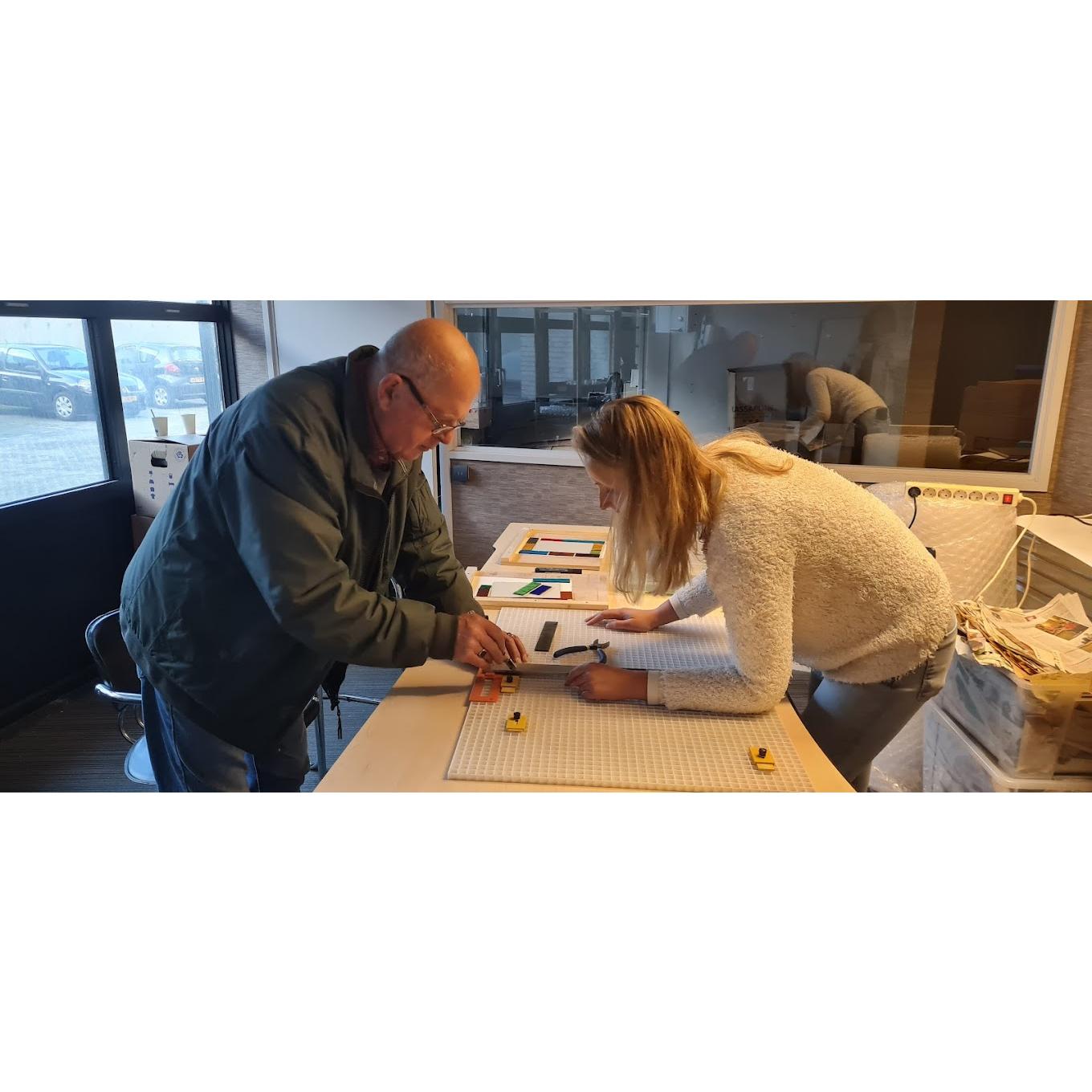 Atelier voor glas in lood Logo