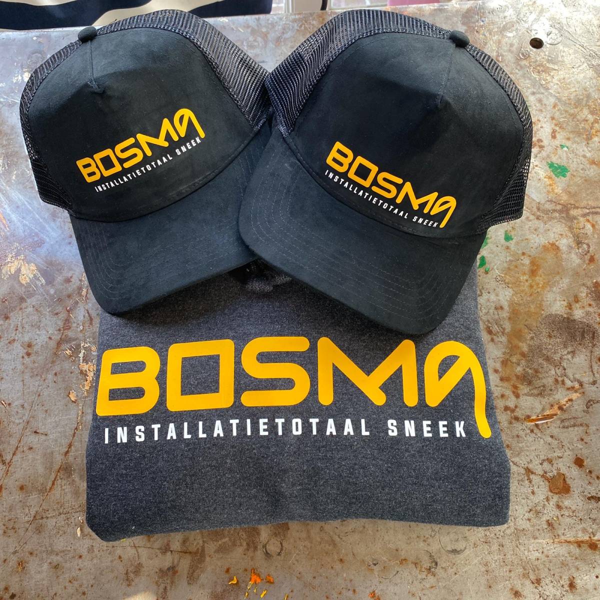 Bosma Installatietotaal Sneek Logo