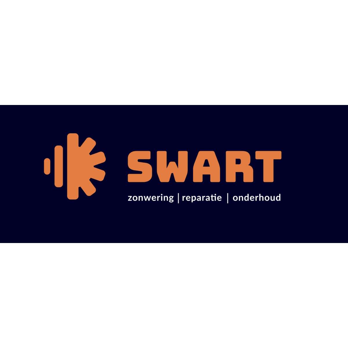 Swart zonwering Logo