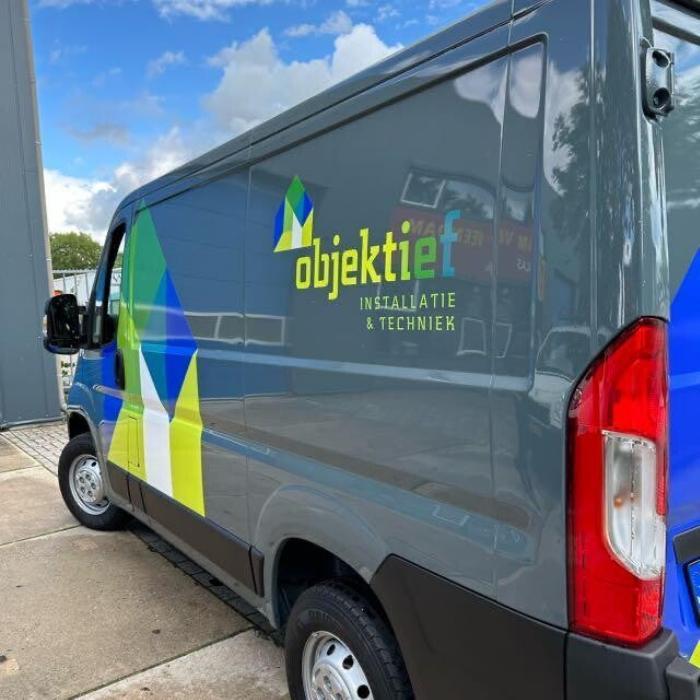 Objektief installatie en techniek Logo