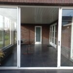 Glaswand bestaande tuinkamer Afbeelding 2