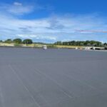 Overlaag dak met bitumineuze dakbedekking APP 470K24 Jysk te Dronten Afbeelding 1