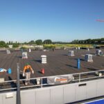 Overlaag dak met bitumineuze dakbedekking APP 470K24 Jysk te Dronten Afbeelding 3