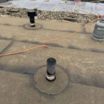 Platdak met grind Afbeelding 1