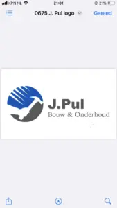 Portfolio afbeelding