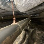 Vloerisolatie vanuit de kruipruimte met Pif isolatie Afbeelding 1