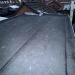 Plat dak renovatie Aanbouw. Afbeelding 1