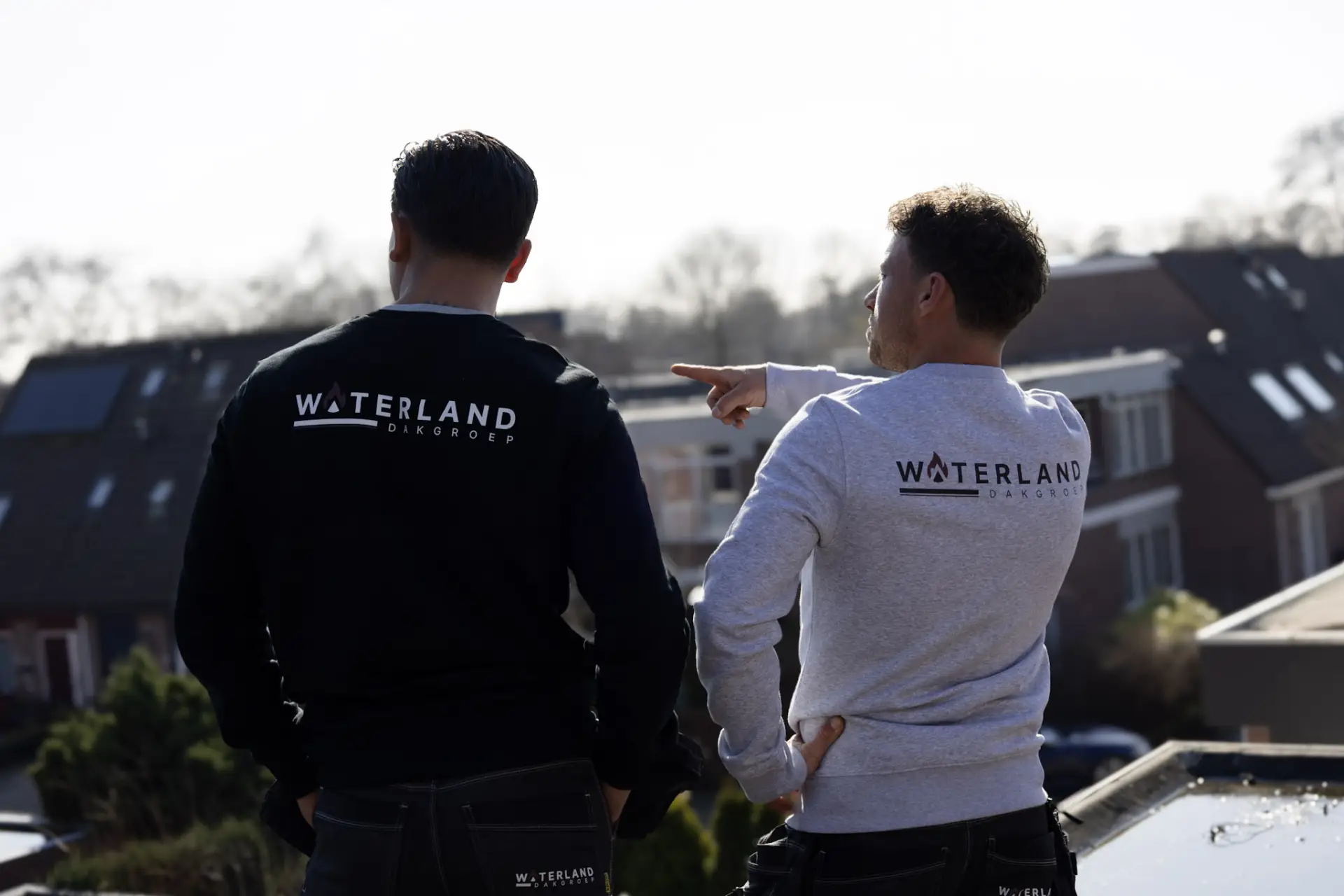 Waterland Dakwerken Logo