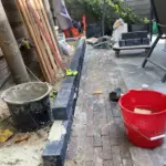 Veranda + aanleg tuin te Arnhem Afbeelding 1