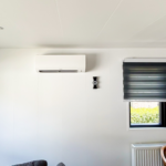 Airco + buitenunit Vakantiehuisjes Molecaten Park Hoogduin Afbeelding 1