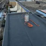 Bitumen dak overlagen Afbeelding 1