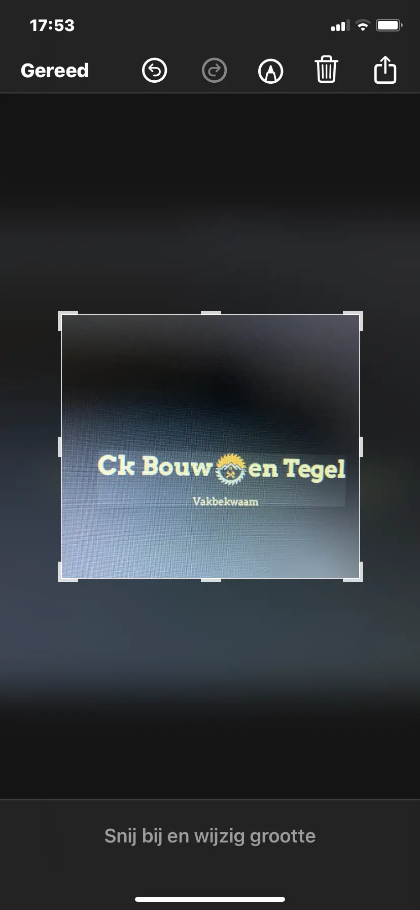 CK Bouw & Tegel Logo