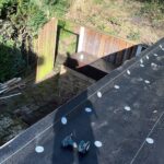 Epdm gesloopt. bitumen aangebracht. Afbeelding 1