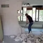 Muur verwijderd en afgevoerd Afbeelding 1