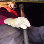 Schoorsteen frezen Wassenaar Afbeelding 1