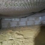Vloerisolatie vanuit de kruipruimte Afbeelding 1