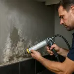 Opstijgend vocht verholpen met muurinjectie Afbeelding 1