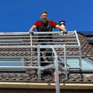 Dakonderhoud van Pinxteren