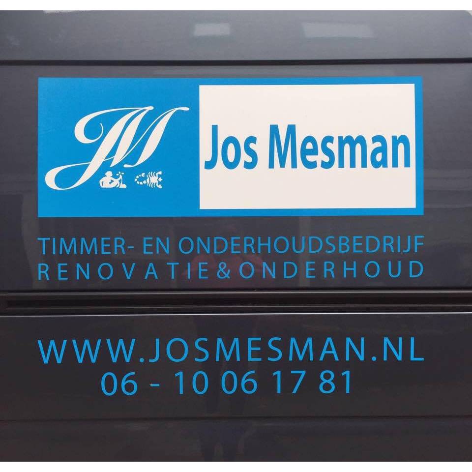 Jos Mesman timmer en onderhoud Logo