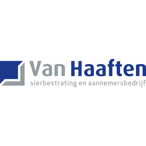 Sierbestrating, aannemersbedrijf van Haaften Logo