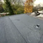 Nieuwe bitumen laag gebrand Afbeelding 1