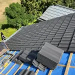 Project pannendak en zinken dakgoten. Afbeelding 1