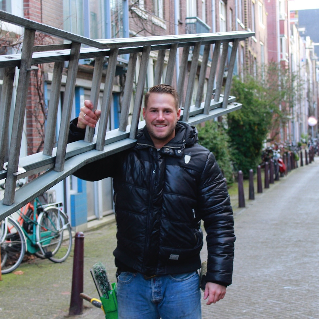 Glazenwasserij Schoonmaakbedrijf Bolderman Logo